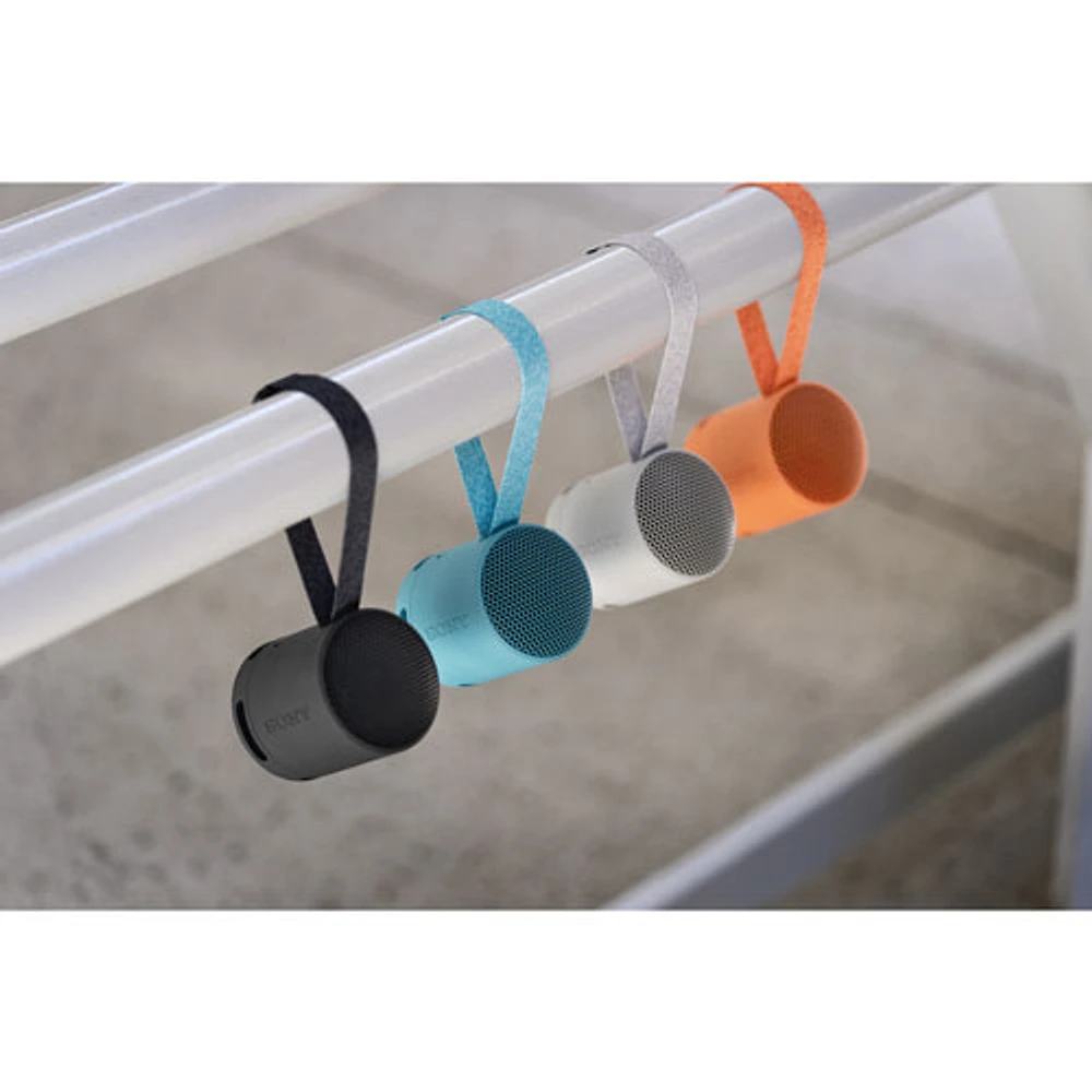 Haut-parleur sans fil Bluetooth étanche SRS-XB100 de Sony - Noir