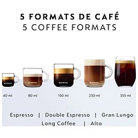 Nespresso Vertuo Pop+ Coffee & Espresso Machine by Breville