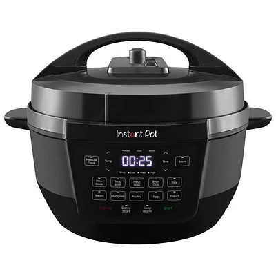 Instant Pot 7-in-1 Duo Wide Base Electric Pressure Cooker - 7.5 Qt - Black