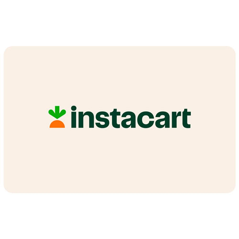 Carte-cadeau Instacart - 100 $ - Téléchargement numérique