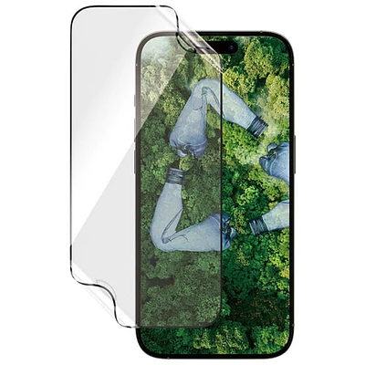Protecteur d'écran Matrix D3O Hybrid de PanzerGlass pour iPhone 15 Pro