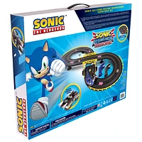 NKOK SART Sonic & Shadow Slot RC Car Race Set (622) - Black