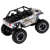 NKOK Jeep Wrangler Unlimited Realtree RC Rock Crawler 1/14 Scale (81492) - White/Brown