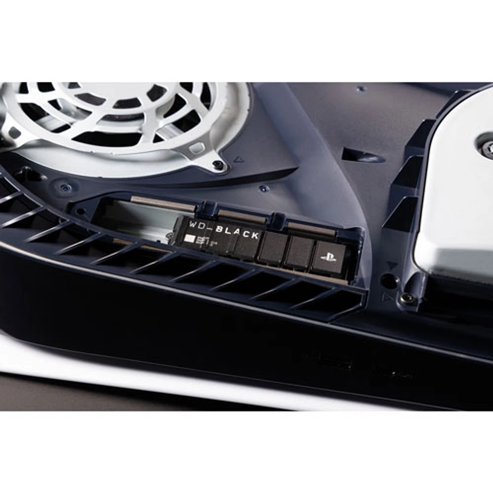 WD_BLACK SN850P 4TB NVMe PCI-e Internal Solid State Drive with Heatsink - Officially Licensed for PS5