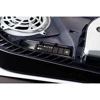 WD_BLACK SN850P 4TB NVMe PCI-e Internal Solid State Drive with Heatsink - Officially Licensed for PS5