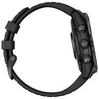 Garmin fēnix 7 Pro Sapphire Solar 47mm Bluetooth Multisport Smartwatch - Carbon Grey/Black