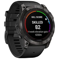 Garmin fēnix 7X Pro Sapphire Solar 51mm Bluetooth Multisport Smartwatch - Carbon Grey/Black