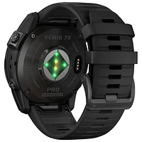 Garmin fēnix 7X Pro Sapphire Solar 51mm Bluetooth Multisport Smartwatch - Carbon Grey/Black