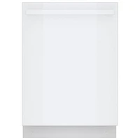 Lave-vaisselle encastrable 24 po 46 dB avec troisième panier de Bosch (SHX5AEM2N) - Blanc