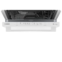 Lave-vaisselle encastrable 24 po 46 dB avec troisième panier de Bosch (SHX5AEM2N) - Blanc
