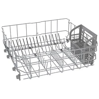 Lave-vaisselle encastrable 24 po 46 dB avec troisième panier de Bosch (SHX5AEM2N) - Blanc
