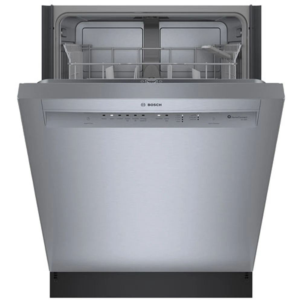 Lave-vaisselle encastrable 24 po 50 dB de Bosch (SHE3AEM5N) - Acier inoxydable