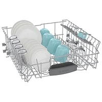Lave-vaisselle encastrable 24 po 50 dB de Bosch (SHE3AEM5N) - Acier inoxydable