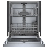 Lave-vaisselle encastrable 24 po 50 dB de Bosch (SHE3AEM5N) - Acier inoxydable