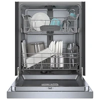Lave-vaisselle encastrable 24 po 50 dB de Bosch (SHE3AEM5N) - Acier inoxydable
