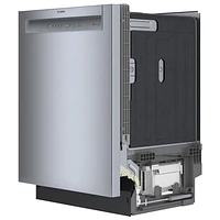 Lave-vaisselle encastrable 24 po 50 dB de Bosch (SHE3AEM5N) - Acier inoxydable