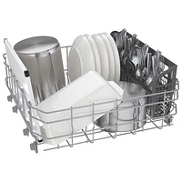 Lave-vaisselle encastrable 24 po 50 dB de Bosch (SHE3AEM5N) - Acier inoxydable