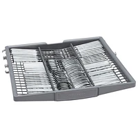 Bosch 24" 46dB Built-In Dishwasher with Third Rack (SHS53CM2N) - White