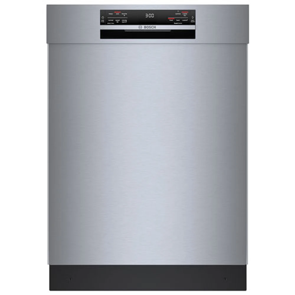 Bosch 24" 42dB Built-In Dishwasher with Third Rack (SHE78CM5N) - Stainless Steel