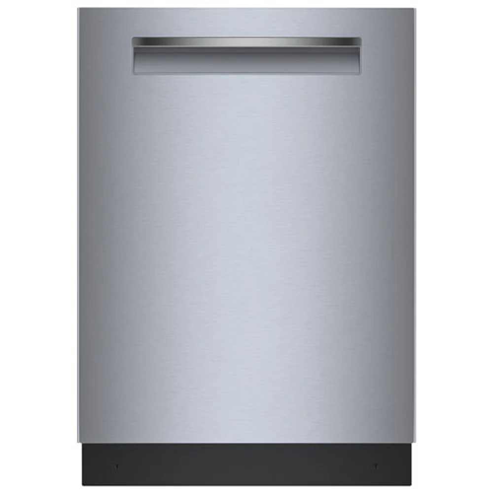 Lave-vaisselle encastrable 24 po 46 dB avec 3e panier de Bosch (SHP55CM5N) - Acier inoxydable
