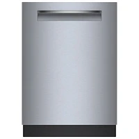 Lave-vaisselle encastrable 24 po 46 dB avec 3e panier de Bosch (SHP55CM5N) - Acier inoxydable