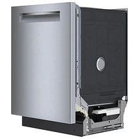 Lave-vaisselle encastrable 24 po 46 dB avec 3e panier de Bosch (SHP55CM5N) - Acier inoxydable