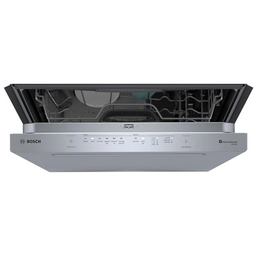 Lave-vaisselle encastrable 24 po 46 dB avec 3e panier de Bosch (SHP55CM5N) - Acier inoxydable