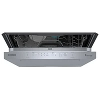 Lave-vaisselle encastrable 24 po 46 dB avec 3e panier de Bosch (SHP55CM5N) - Acier inoxydable