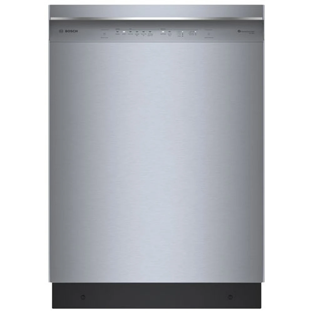 Bosch 300 Series 24" 46dB Built-In Dishwasher with Third Rack (SHE53C85N) - Stainless Steel