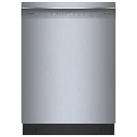 Bosch 300 Series 24" 46dB Built-In Dishwasher with Third Rack (SHE53C85N) - Stainless Steel