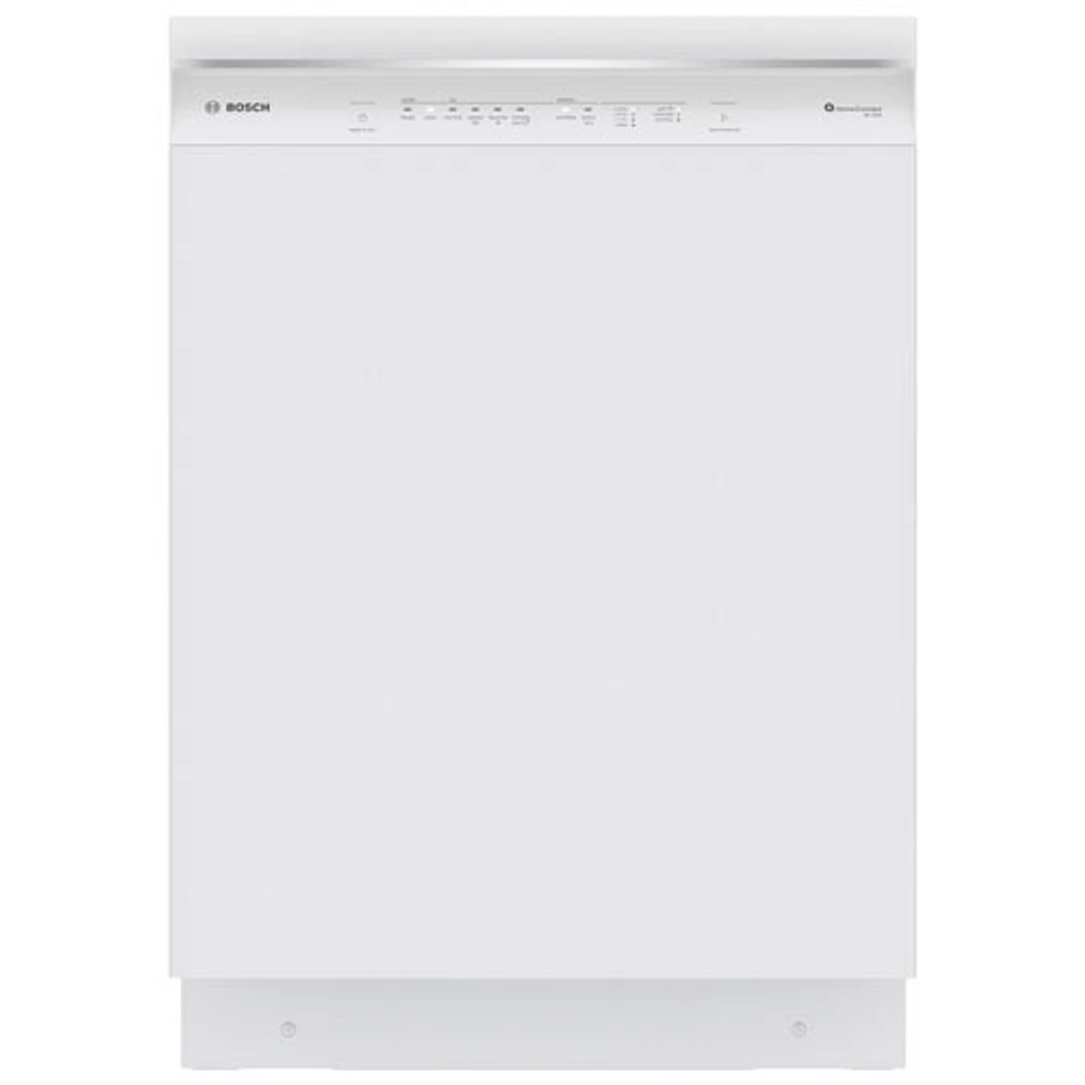 Bosch 24" 46dB Built-In Dishwasher with Third Rack (SHE53C82N) - White