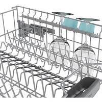 Bosch 24" 46dB Built-In Dishwasher with Third Rack (SHE53C82N) - White