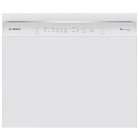 Bosch 24" 46dB Built-In Dishwasher with Third Rack (SHE53C82N) - White