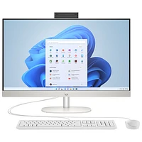 HP 27" All-in-One PC (AMD Ryzen 5 7520U/512GB SSD/16GB RAM/Windows 11) - Only at Best Buy