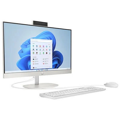Ordinateur tout-en-un de 23,8 po de HP (Ryzen 5 7520U d'AMD/SSD 512 Go/RAM 8 Go/Windows 11) - Exclusivité Best Buy