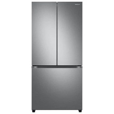 Boîte ouverte - Réfrigérateur à deux portes 24,5 pi³ 33 po de Samsung (RF25C5151SR/AA) - Inox