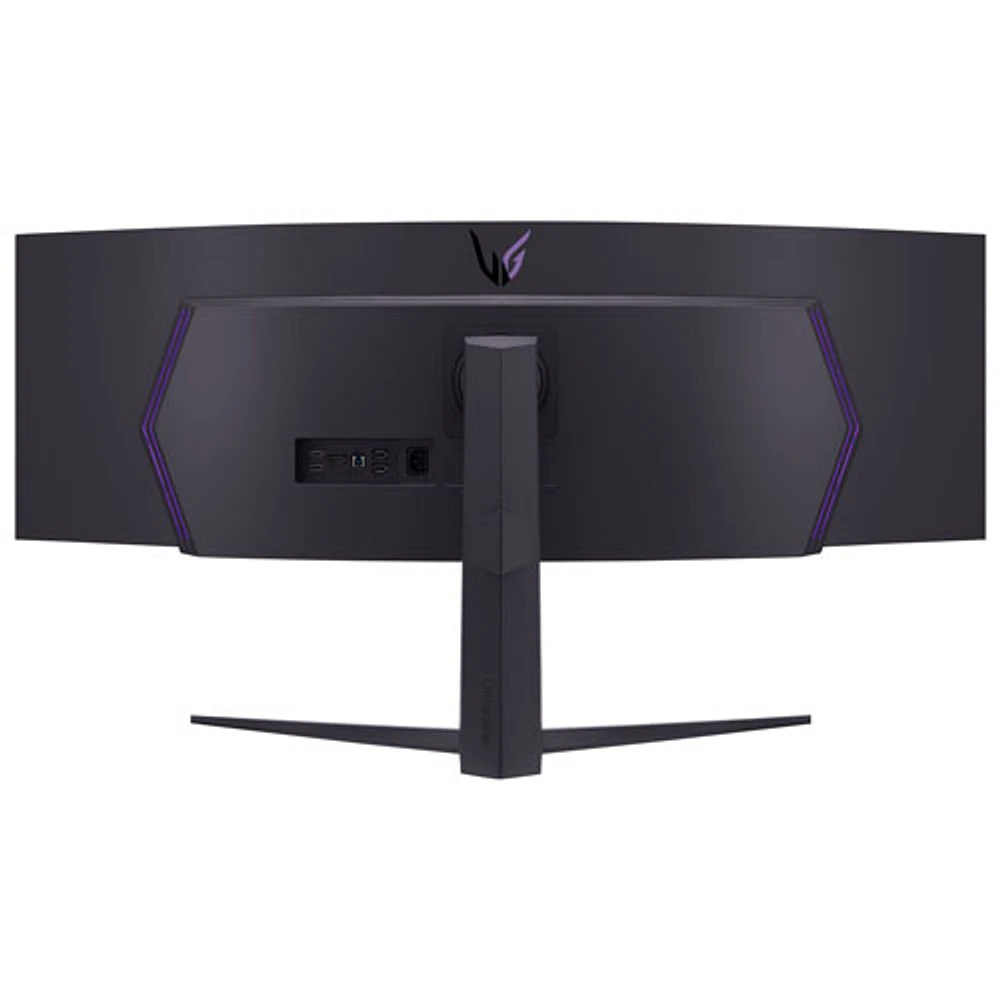 Moniteur jeu ACL AV DQHD FreeSync GTG 1 ms 240 Hz 49 po UltraGear de LG (49GR85DC-B) - Noir