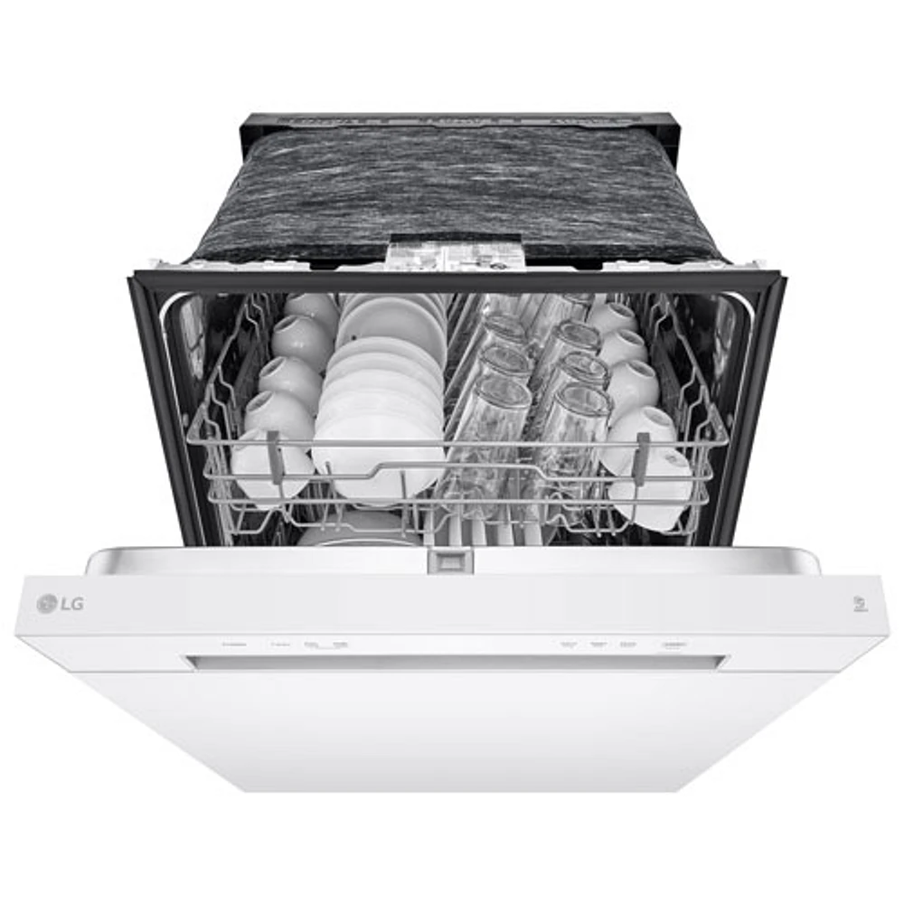 Lave-vaisselle encastrable 24 po 52 dB de LG (LDFC2423W) - Blanc