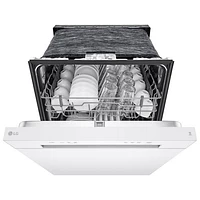 Lave-vaisselle encastrable 24 po 52 dB de LG (LDFC2423W) - Blanc