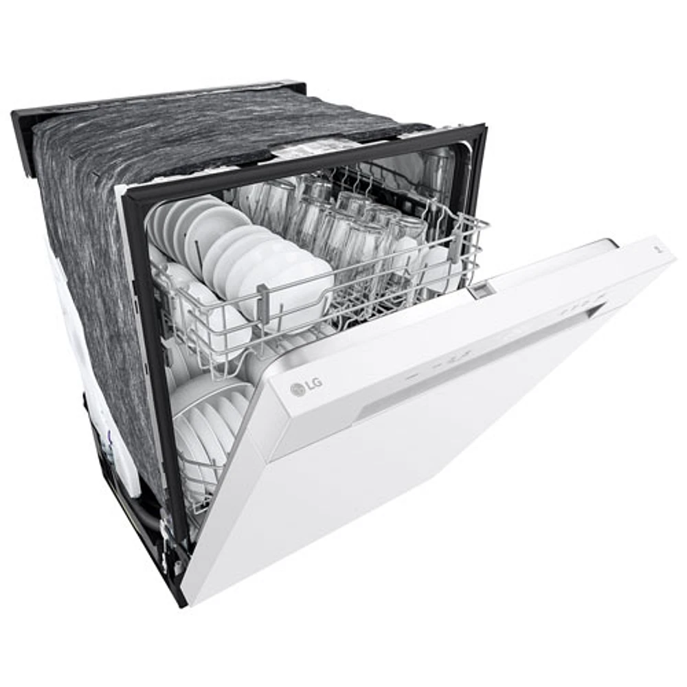 Lave-vaisselle encastrable 24 po 52 dB de LG (LDFC2423W) - Blanc