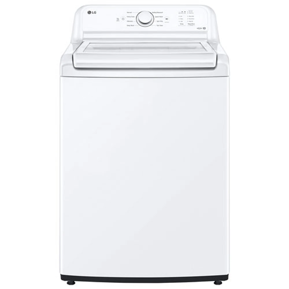 Laveuse à chargement par le haut haute efficacité de 4,8 pi³ de LG (WT6105CW) - Blanc