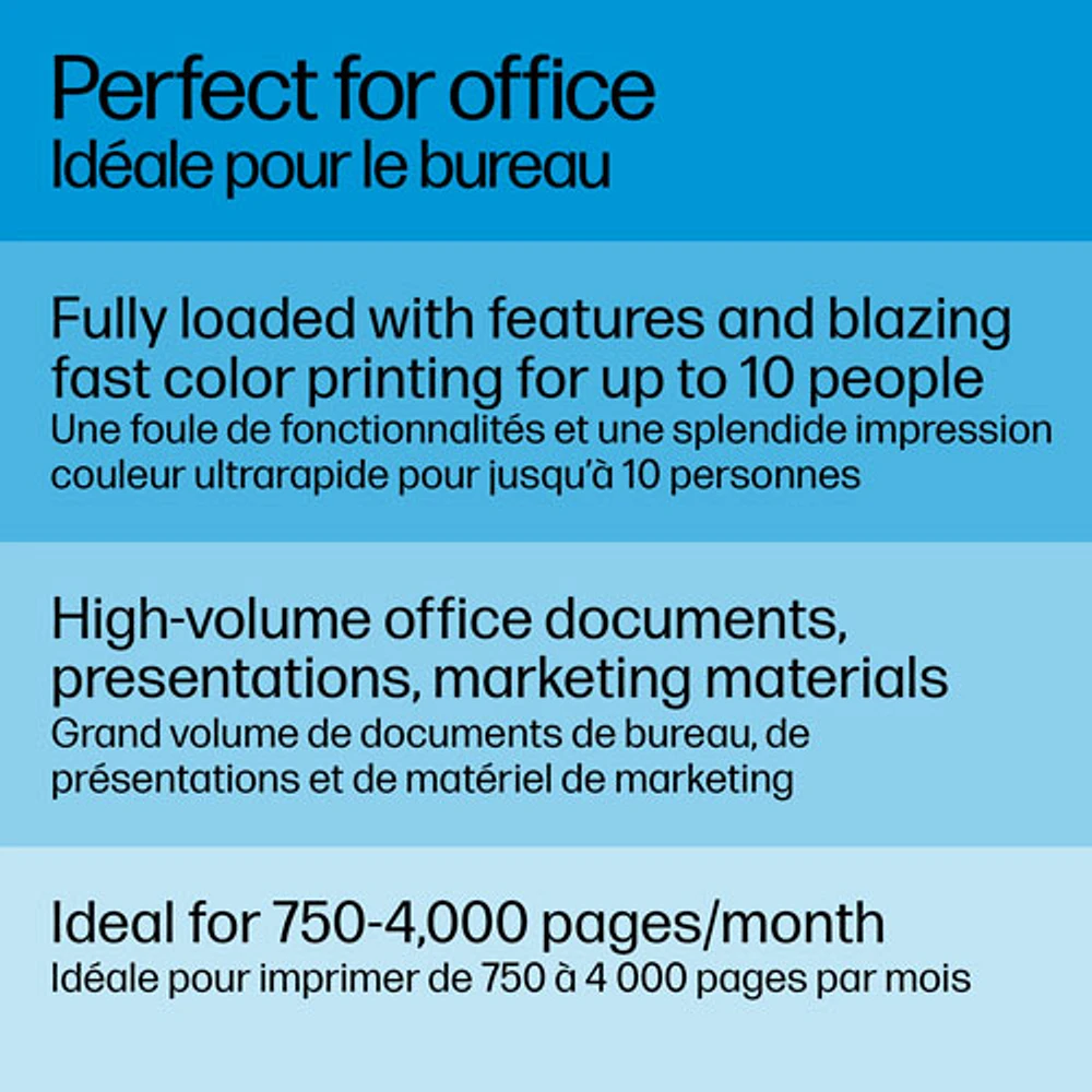 Imprimante laser couleur sans fil LaserJet Pro 4201DN de HP