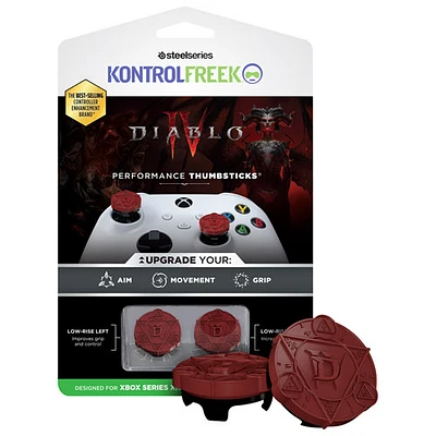 Capuchons antidérapants à 4 griffes Diablo IV FPS Freek Inferno de KontrolFreek pour Xbox Series X|S