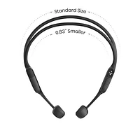 Shokz OpenRun Mini Bone Conduction Open-Ear Bluetooth Headphones - Black