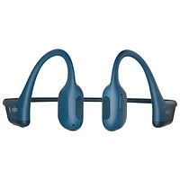 Écouteurs Bluetooth oreilles libres à conduction osseuse OpenRun Pro de Shokz - Bleu acier - Exclusivité Best Buy