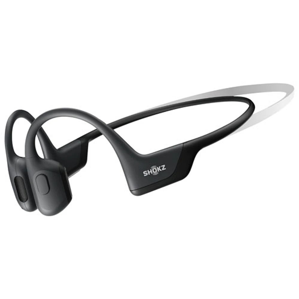 Écouteurs Bluetooth oreilles libres à conduction osseuse OpenRun Pro Mini de Shokz - Noir