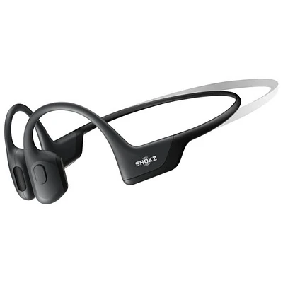 Écouteurs Bluetooth oreilles libres à conduction osseuse OpenRun Pro Mini de Shokz - Noir