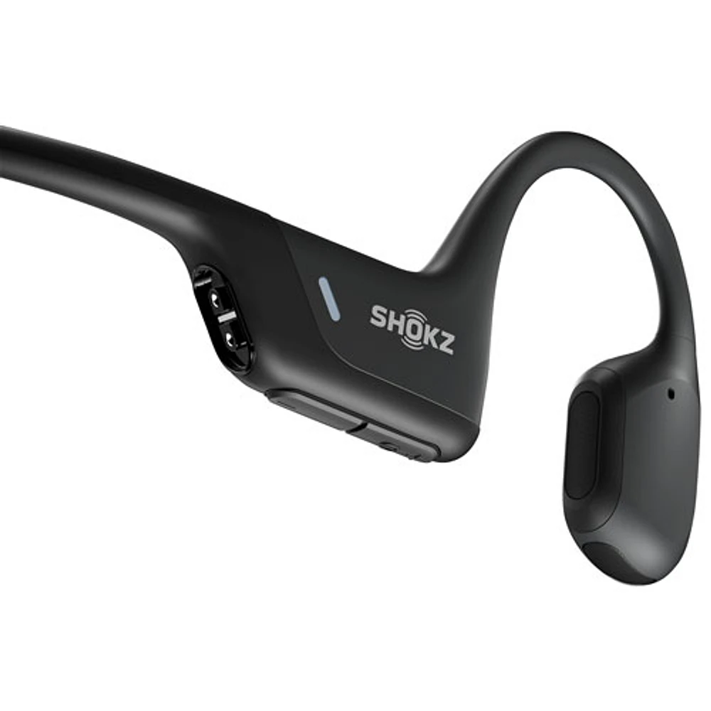 Écouteurs Bluetooth oreilles libres à conduction osseuse OpenRun Pro Mini de Shokz - Noir