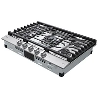 LG 30" 5-Burner Gas Smart Cooktop (CBGJ3027S) - Stainless Steel