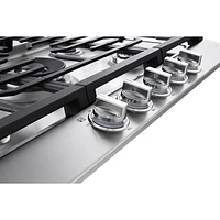 LG 30" 5-Burner Gas Smart Cooktop (CBGJ3027S) - Stainless Steel